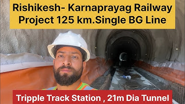 Rishikesh - Karnaprayag Rail Project Latest Update , 7th September 2025 || Chardham Rail Project ||