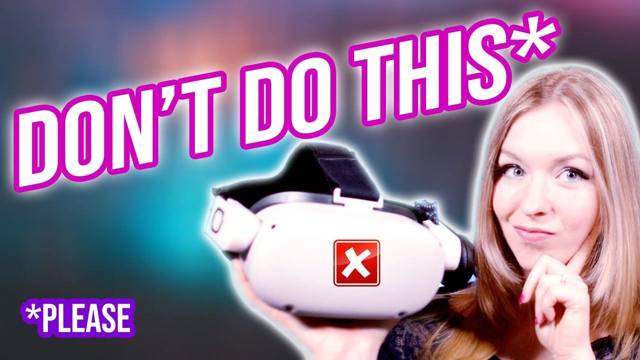 You should NEVER do this to your Quest 2 || VR tips and tricks - YouTube