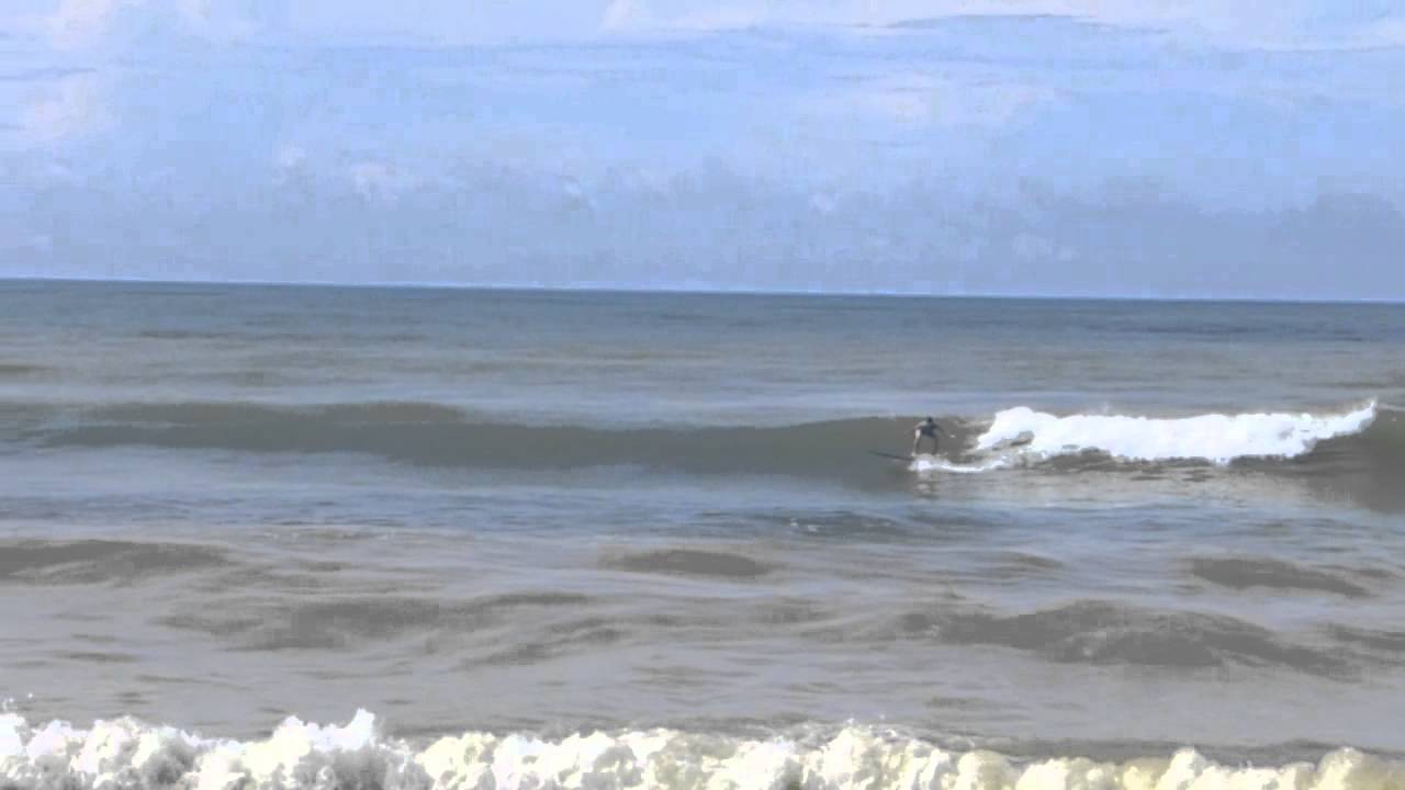 Lindsay Goes Surfing