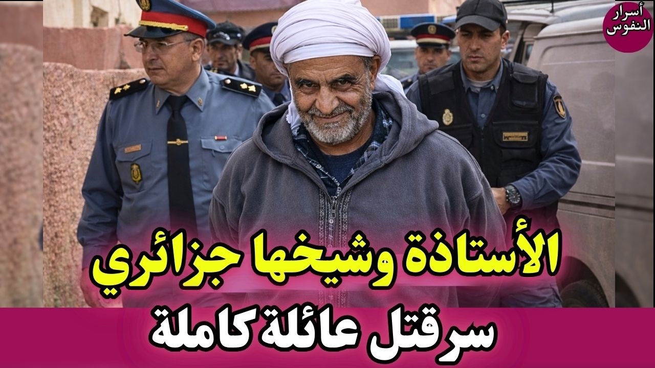 الأستاذة وشيخها الجزائري… سر قتل عائلة كاملة داخل منزلها!