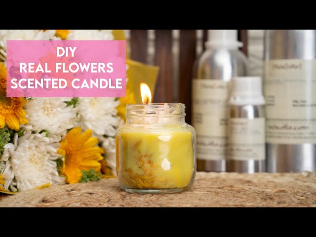 Dried Flower Candles - Dried & Pressed Flowers for Candle Making – VedaOils