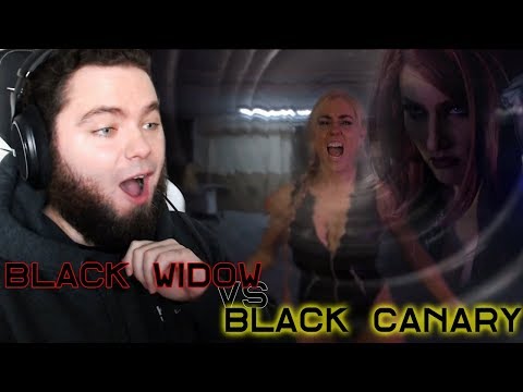 Bataille Bombshell! | Black Widow vs Black Canary Reaction