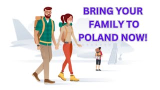 HOW TO BRING YOUR FAMILY MEMBERS TO POLAND | WATCH THIS BEFORE YOU MOVE ABROAD