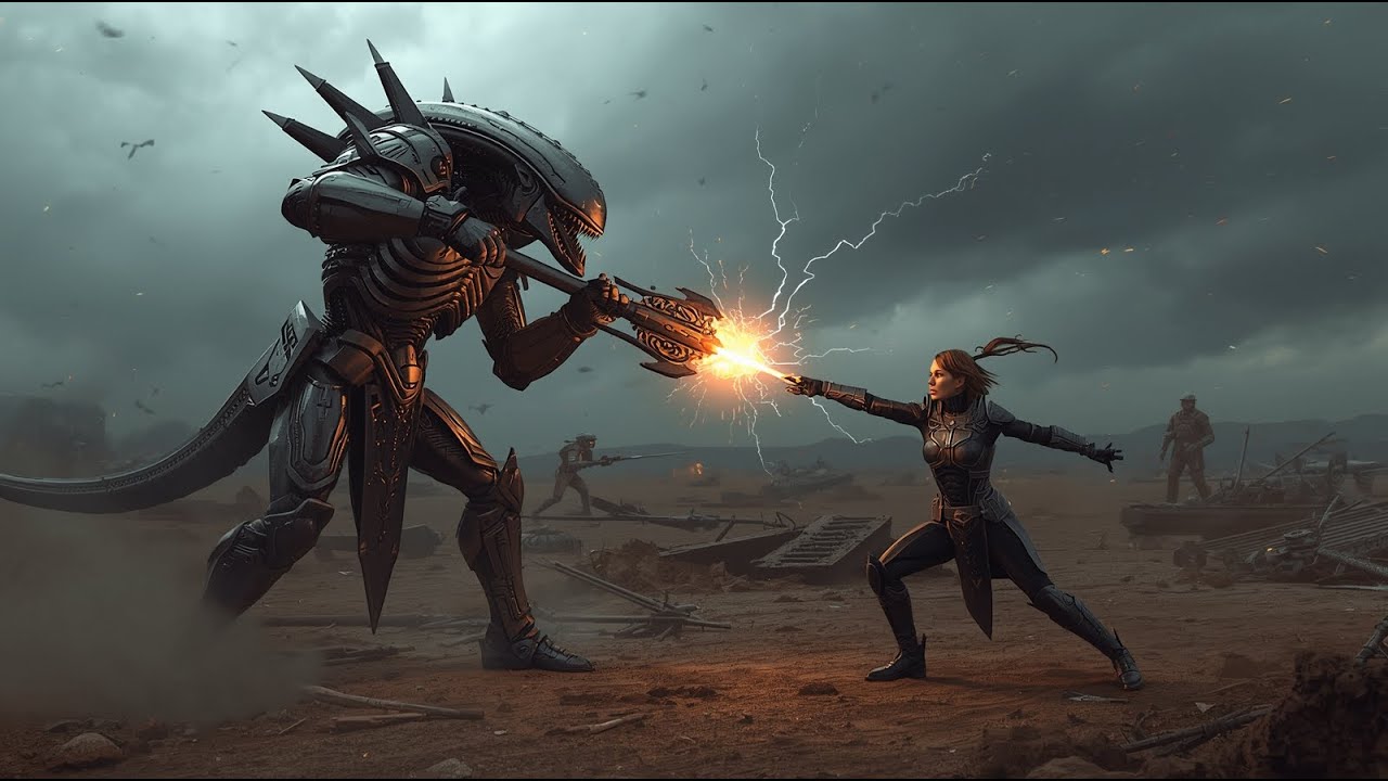 The Alien Warrior Challenged the Human Cadet Thinking She Was Fragile—After One Strike, He Refused