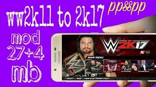 How to upgrade wwe2k11 to 2k17 android screenshot 5