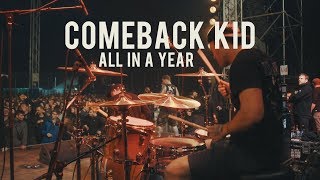 Comeback Kid - All In A Year (LIVE) - Loren Legare (Drum Cam)