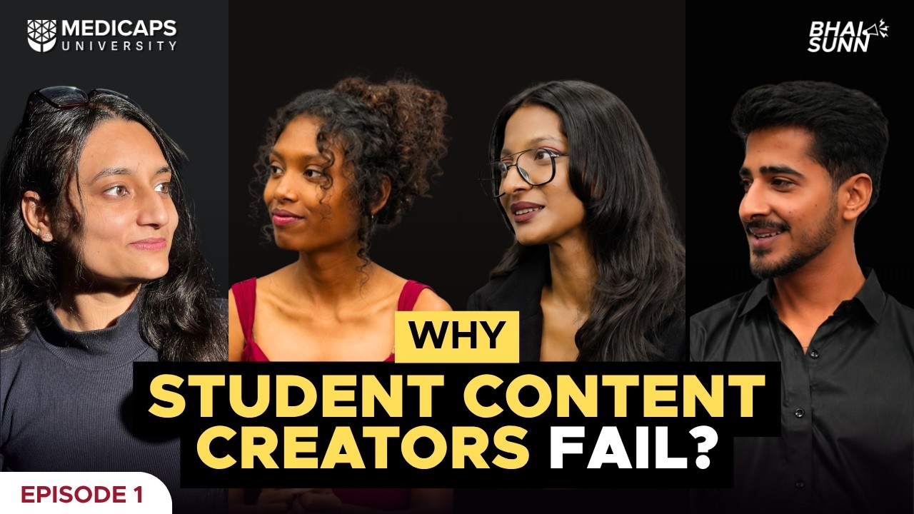 The Complete Student Content Creator Roadmap In 2026 | Ft. Rohit, Nitya & Shreya | Bhai Sun Ep. 01