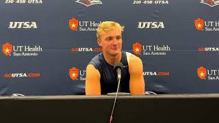 UTSA QB Owen McCown Postgame Interview 42-24 Loss To Texas A&M 8.30.25