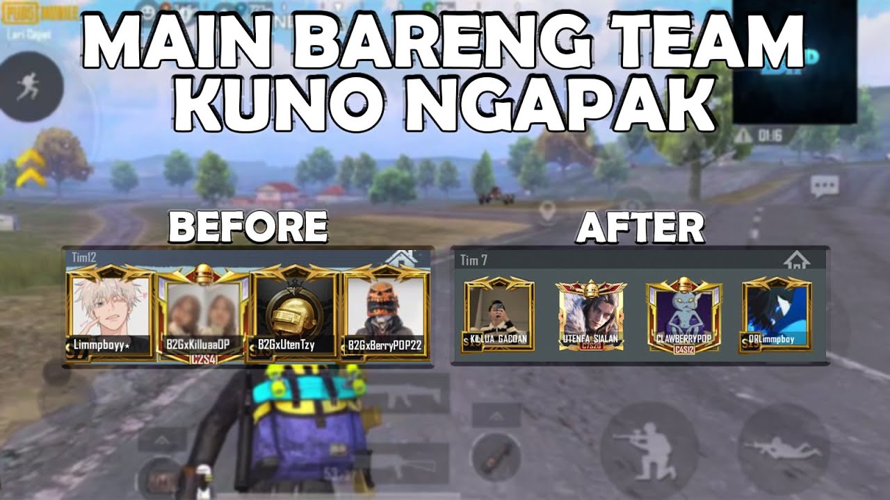 REUNI FAST TOUR BARENG TIM B2G DULU 🔥 IPHONE 11 - PUBG MOBILE