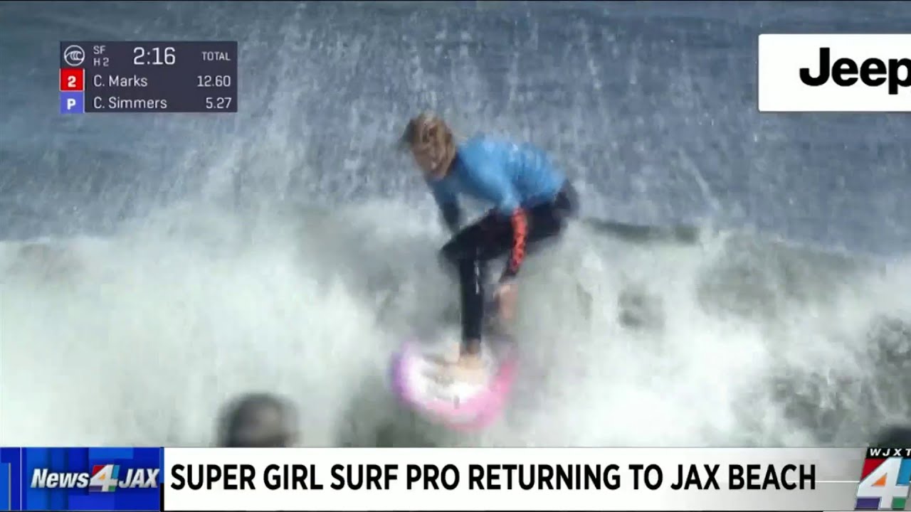 Super Girl Surf Pro returning to Jax Beach YouTube