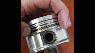 Oil ring gapping.