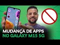 Como Impedir a MUDANÇA DE LUGAR Dos Aplicativos Na Tela Do Celular Samsung GALAXY M15 5G