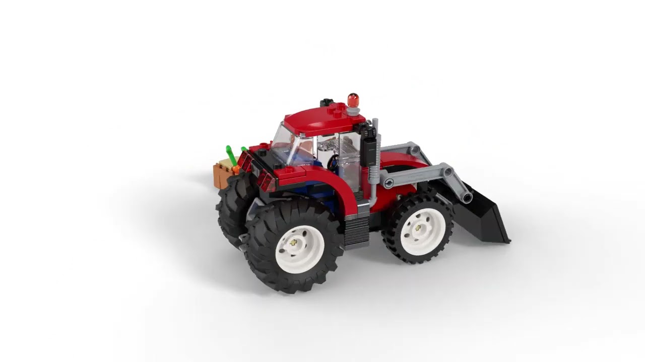 LEGO City Traktör 60287 Yapım Seti; Çocuklar için Harika bir