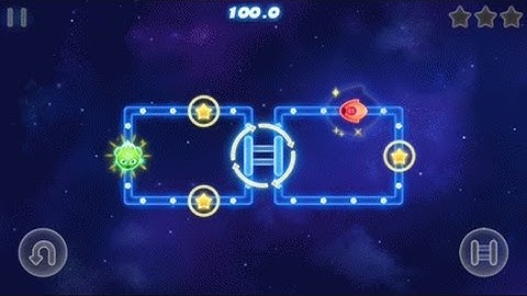 Glow Monsters (-by Crescent Moon Games) - free offline arcade game for Android and iOS - gameplay.