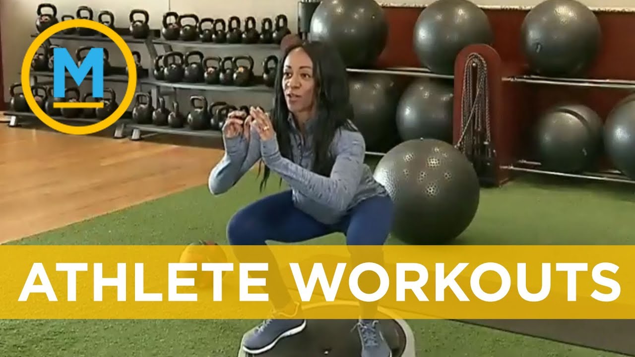 Athlete inspired workouts that will help you train like an Olympian | Your Morning - YouTube