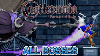 Castlevania Portrait Of Ruin  All Bosses No Damage  Richter Mode