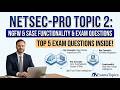NGFW & SASE Functionality Explained | App-ID, WildFire, Prisma Access | NetSec-Pro Topic 2 (18%)