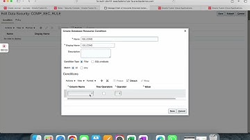 GL(General ledger)-Oracle Cloud Financials Segment Security Rules.