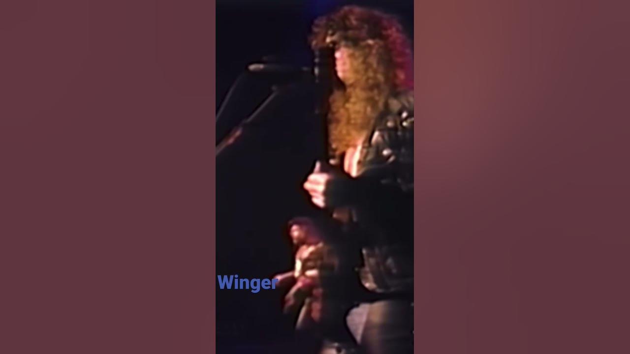 Winger- Headed for a Heartbreak(Live)