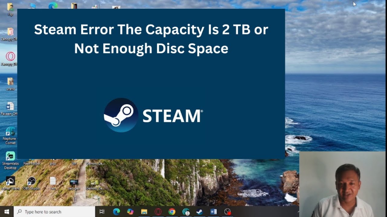 [7 Fixes] Steam Error The Capacity Is 2 TB or Not Enough Disc Space