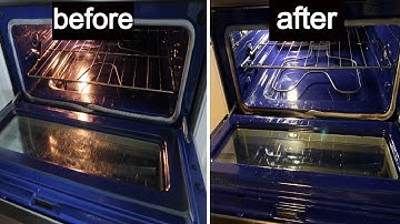 Self Cleaning LG Oven [BEFORE + AFTER]