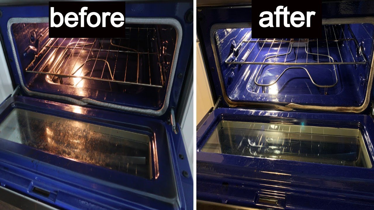 Self Cleaning LG Oven [BEFORE + AFTER] 