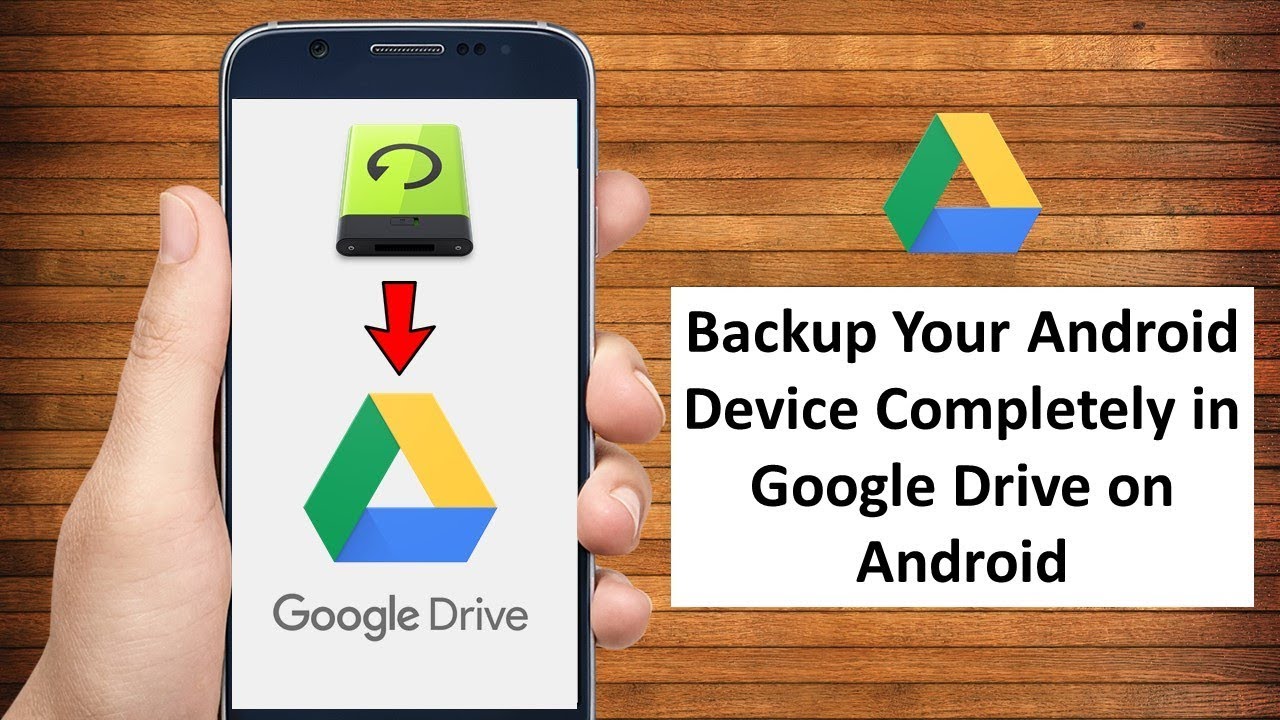 how to restore android phone from google drive backup