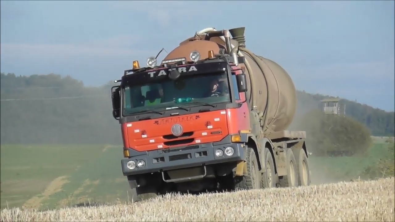 Kejdování Holmer TerraVariant 650/ Vervaet Quad 550/ Claas Xerion 4000/4x Tatra