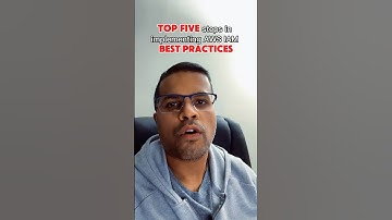 4 easy steps to implement IAM best practices #aws #awsbestpractices #cloudsecurity #cloudcomputing