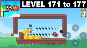 Hungry Worm - Greedy Worm level 171 172 173 174 175 176 177