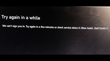 Fix Error Code 0x87DD0017 We Can