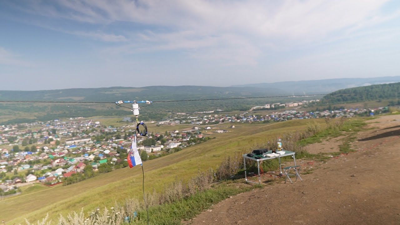 UB3DZF - Полевой выезд и работа в радиоэфире на Уральских горах.