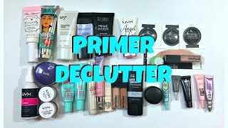 Primer Declutter: Declutter with me!