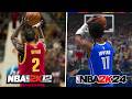 Three with kyrie irving in every nba 2k