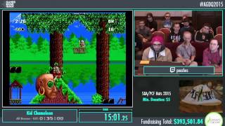 Awesome Games Done Quick 2015 - Part 90 - Kid Chameleon by Peaches