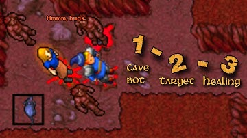 PRIMEIROS PASSOS: Cavebot, Targeting, Healing e mais | OldBot Tibia Bot