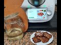 Buñuelos de manzana y azúcar invertida