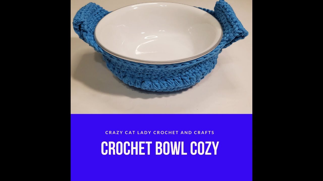 10 Easy & Quick FREE Crochet Bowl Cozy Pattern - Nicki's Homemade