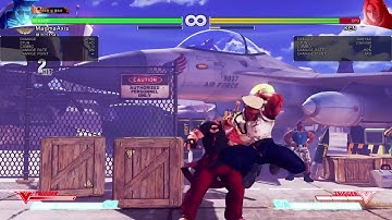 SFV Guile Season 2 Sonic Boom Loop Combo Training #4