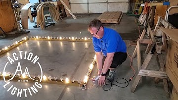 Chasing Lights in a Channel