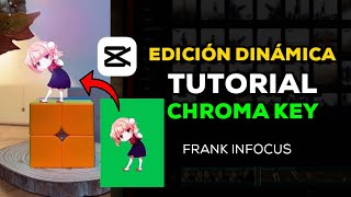 Tutorial Capcut Chroma Key Trend chica anime bailando