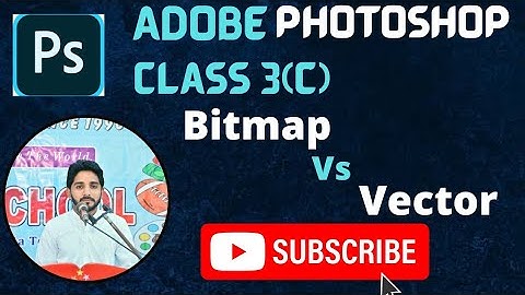 03(c) What is Difference b/w Bitmap & Vector Image??