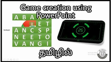 How to create a game in PowerPoint | Puzzle Game creation in tamil | Be Smart Tamil