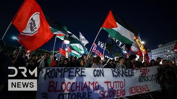 WATCH: Sumud Flotilla Interception Sparks Massive Protest in Rome | DRM News | AC1N