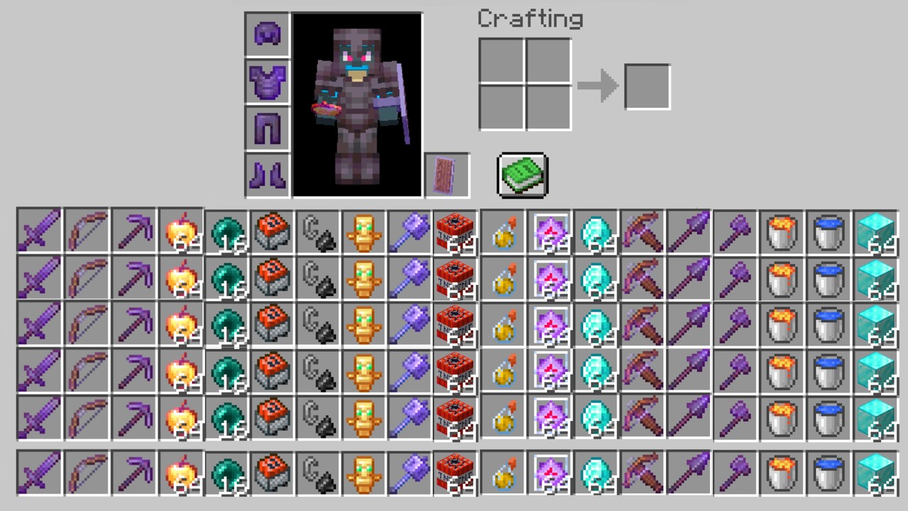 J'ai Fini Minecraft avec L'Inventaire INFINI..