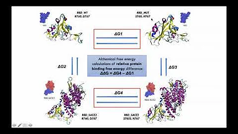 Using GROMACS and pmx with the BioExcel Building Blocks library to tackle COVID-19 research