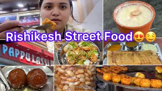 Rishikesh Street Food vlog❤️| Triveni Ghaat food | Rishikesh Food| #food #vlog #yt