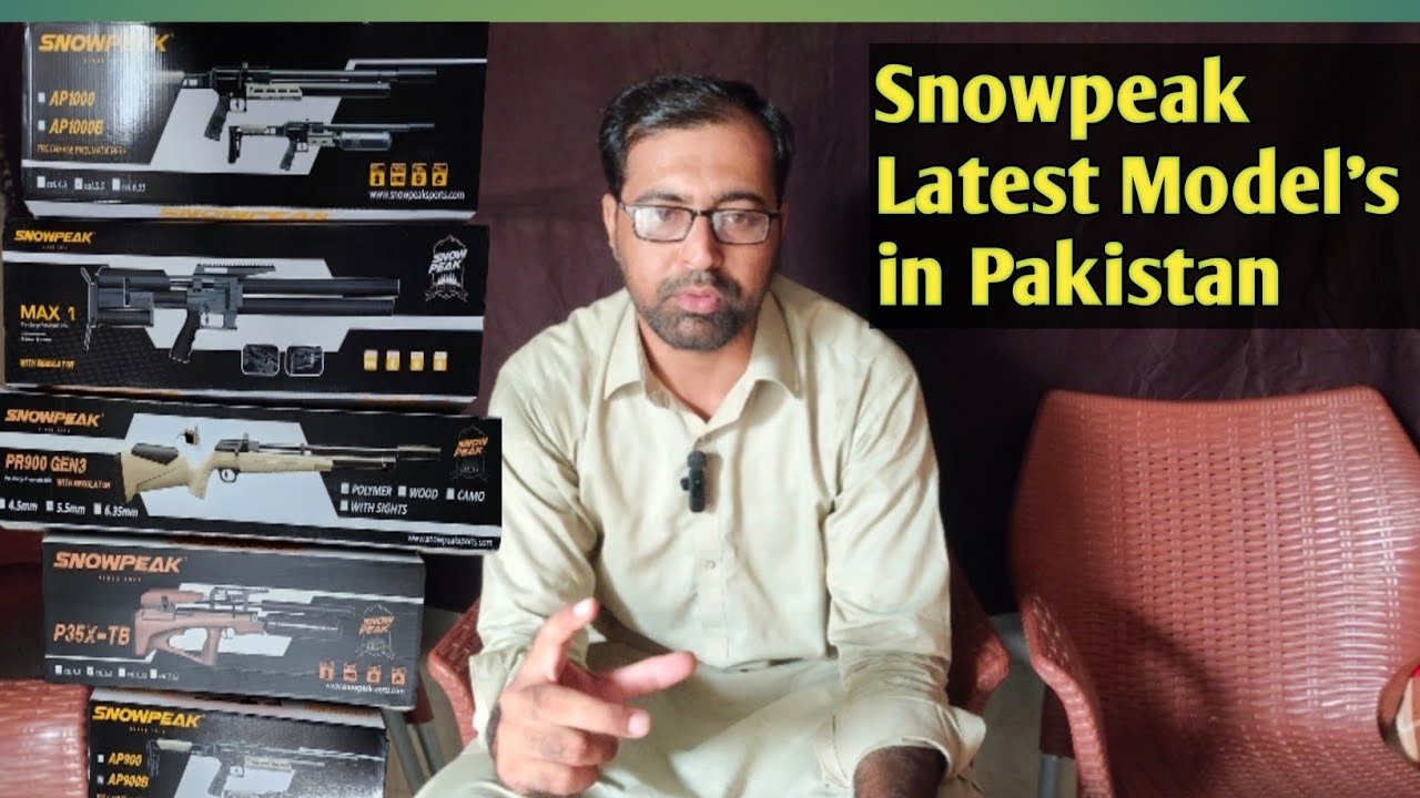 SNOWPEAK NEW MODEL PCP Airgun's||PR900Gen3,AP900B,AP1000B,P35XTB & MAX1