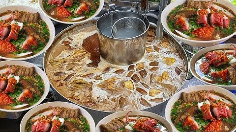 Mục Sở Thị Nồi Bún Mắm Siêu Ngon Heo Quay Giòn Rụm Của Bà Chủ Bán 7 Ngày 7 Món