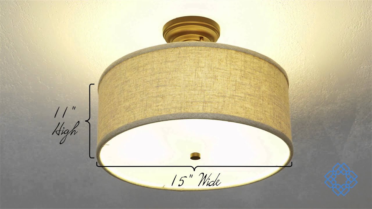 Capital Lighting Loft 3 Light Semi Flush Bellacor You